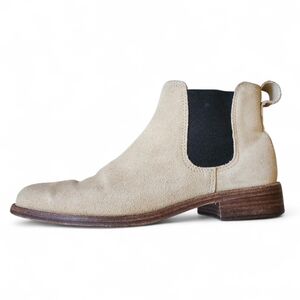 Madewell Tan Suede Ankle Boots